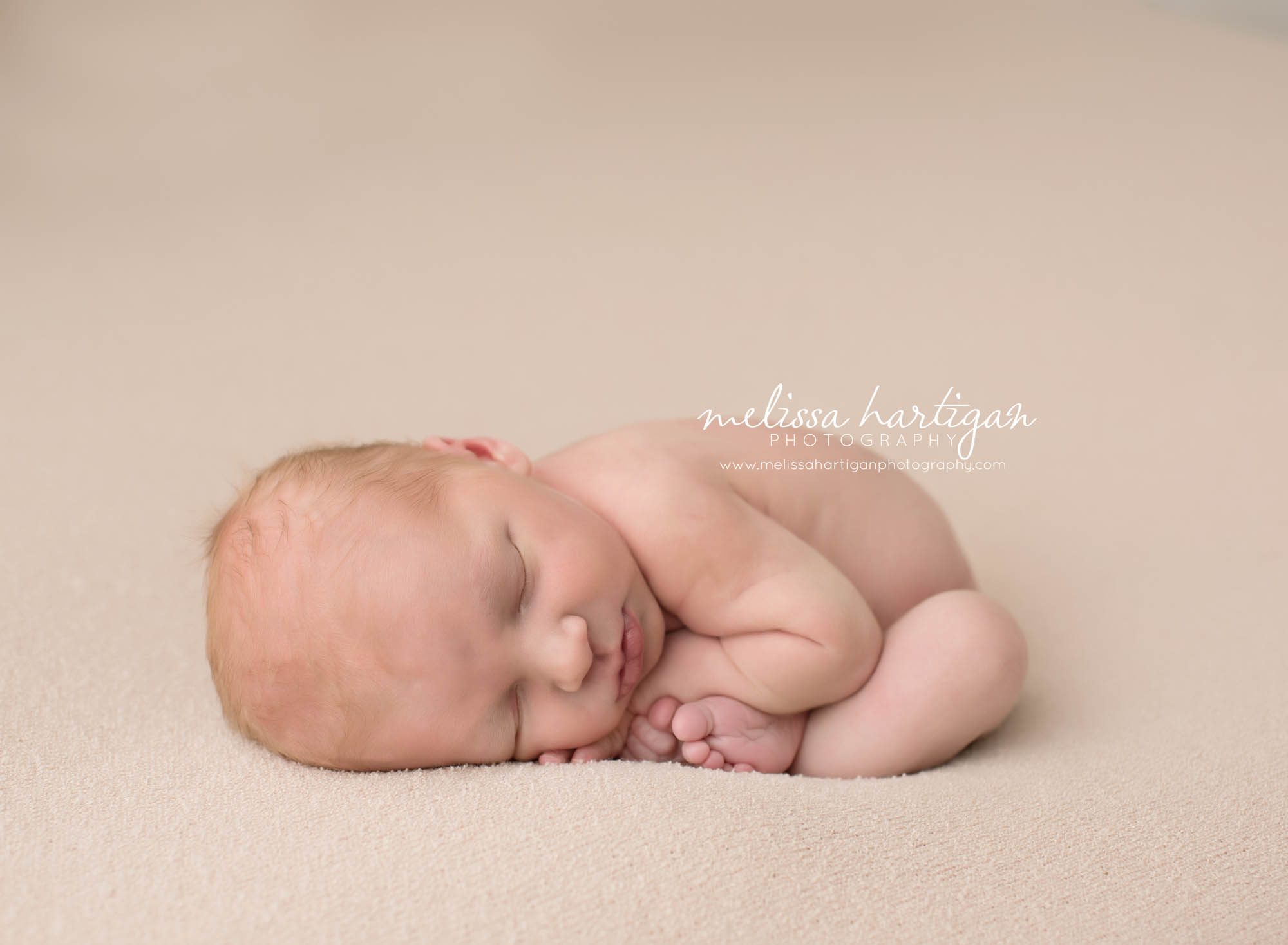 CT Baby Photography newborn boy laying sleeping