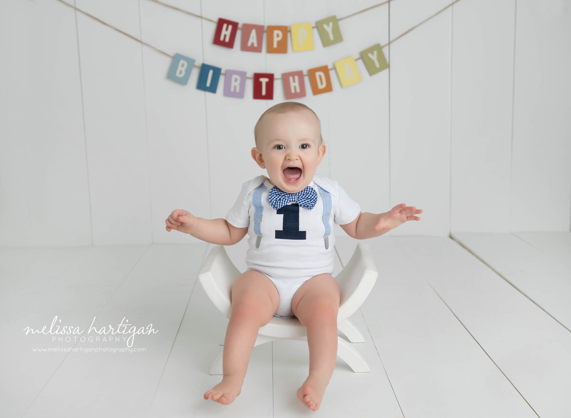 one year old baby boy photo studio session