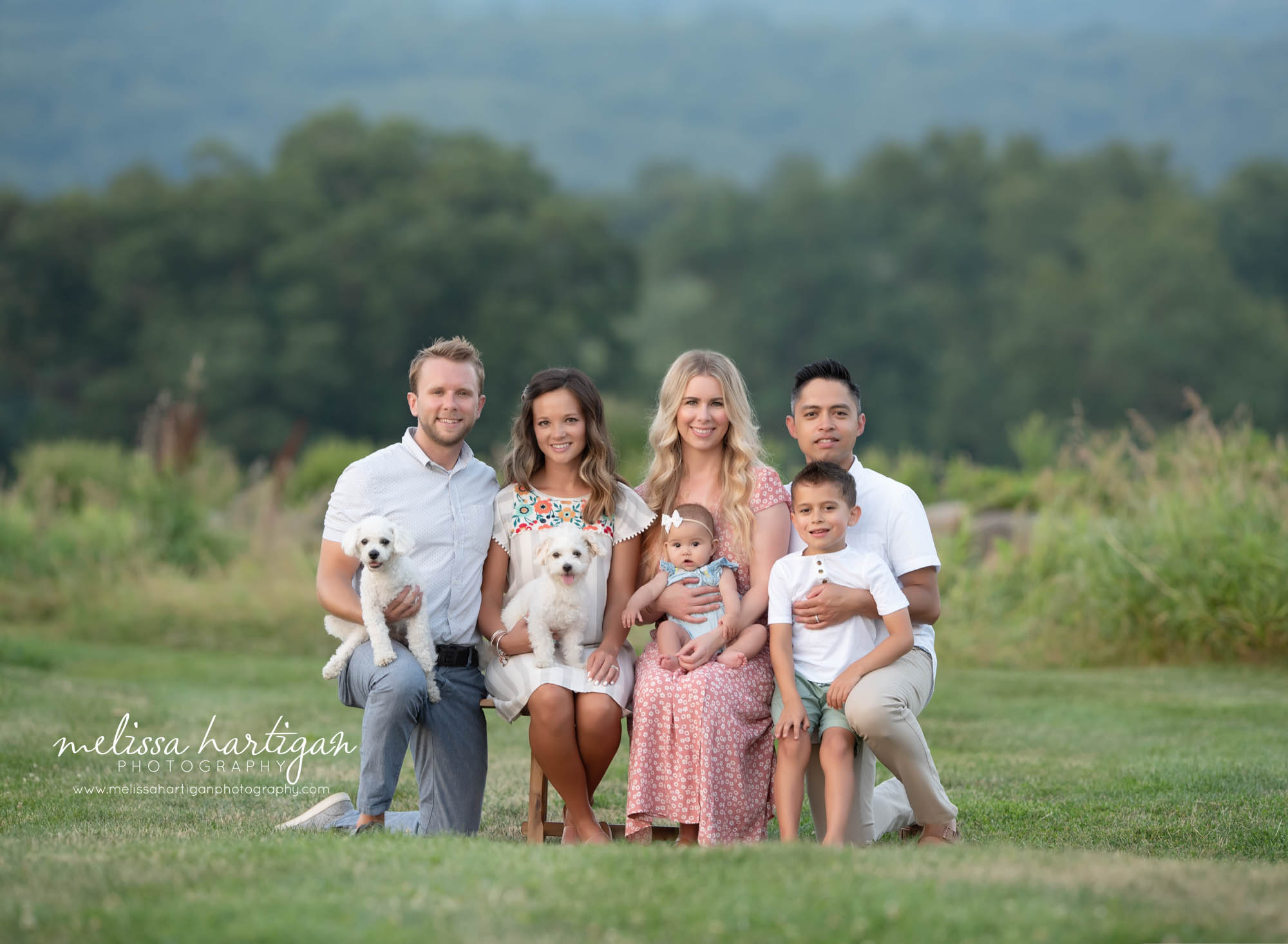 adult brother sister and spouses for family photography picture CT family Photographer
