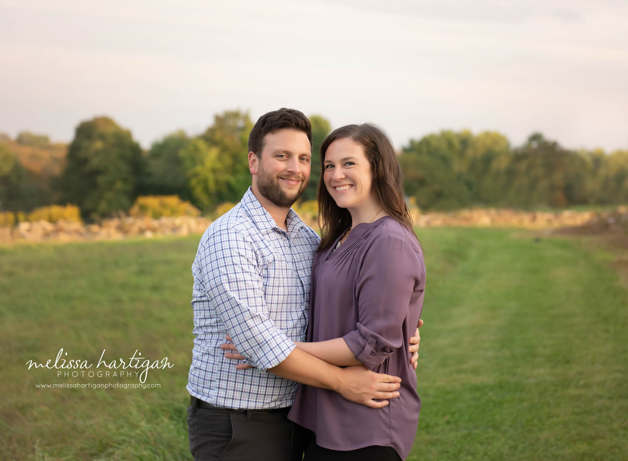 couples photo at family photography session in Connecticut