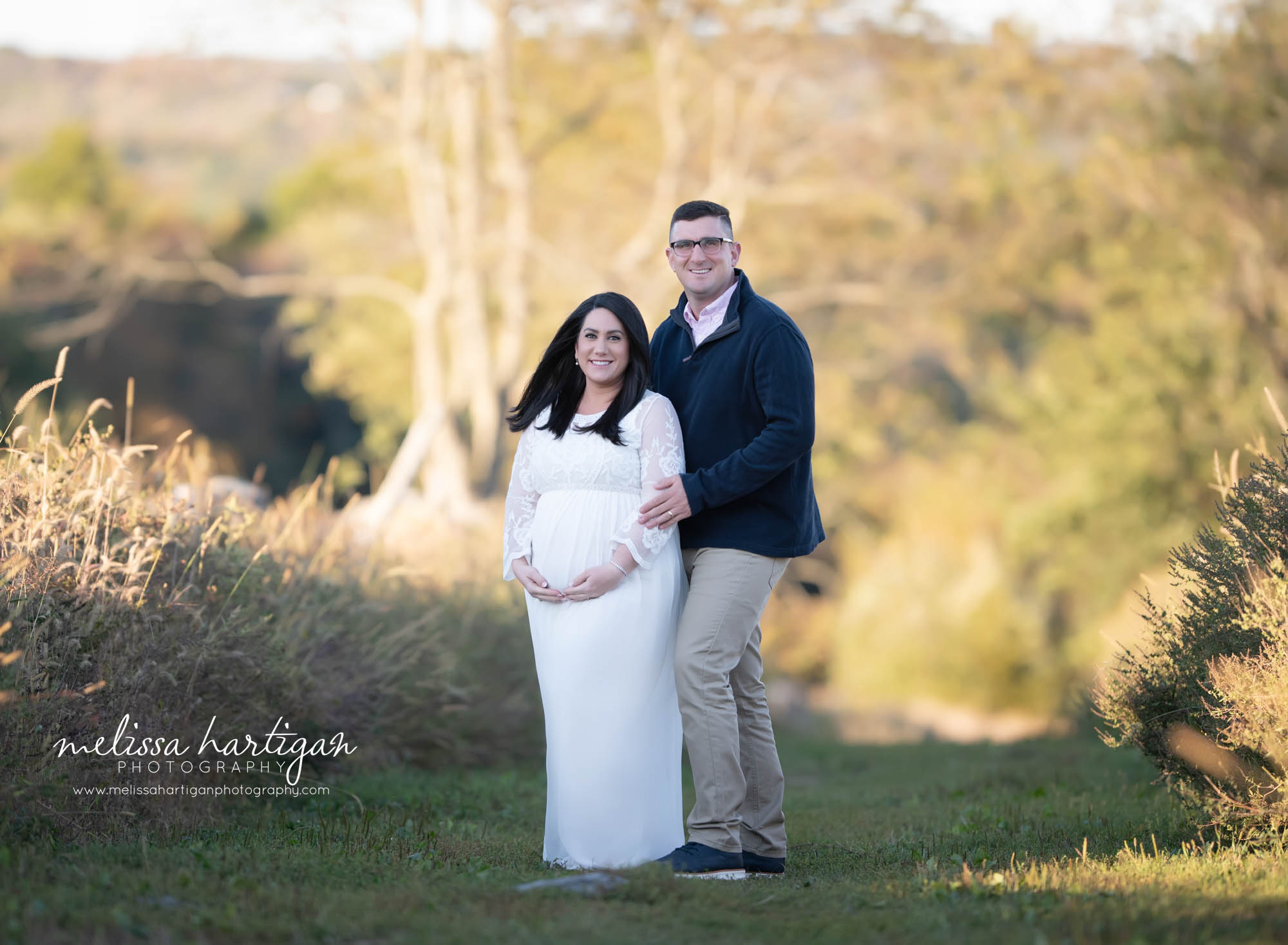 couple pregnancy picture outside standing maternity newborn Photography CT