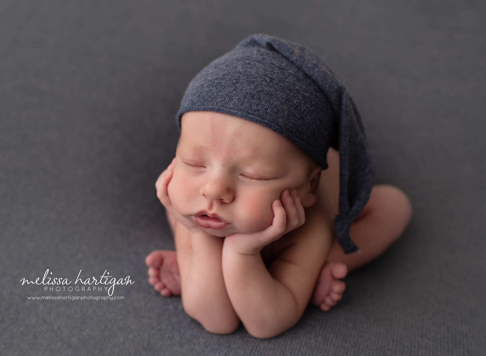 newborn baby boy posed in froggy pose newborn Photography connecticut