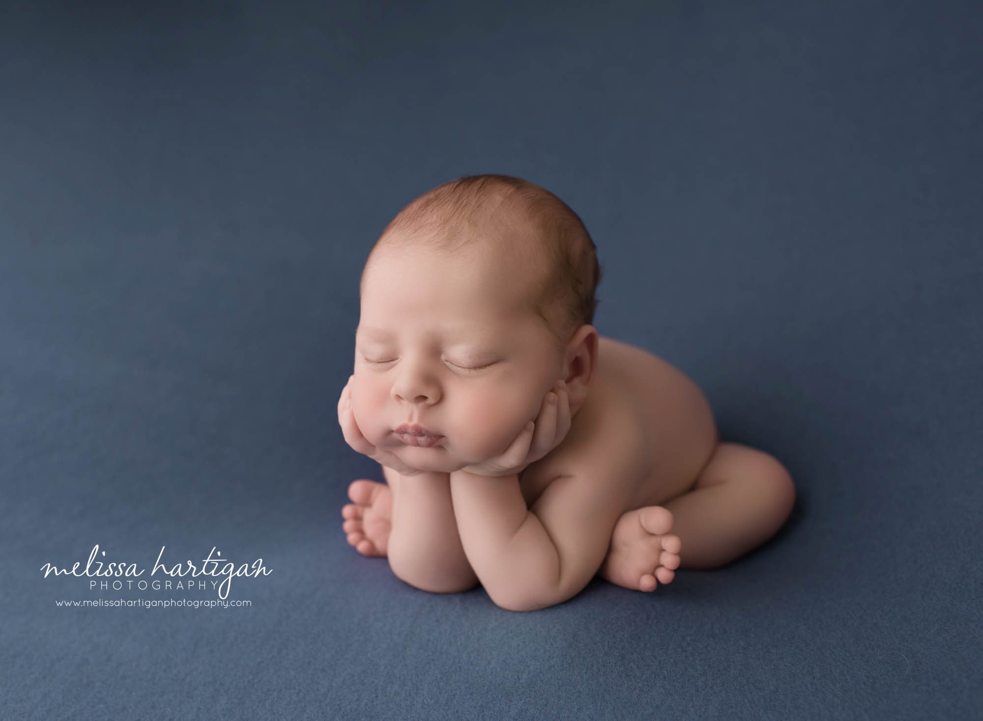 baby boy posed froggy pose newborn photography unionville CT