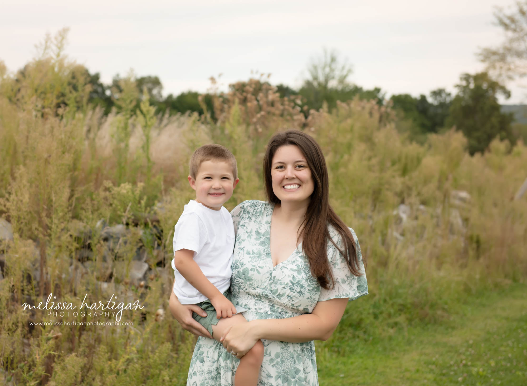 mom holding son Ellington CT Family Photography